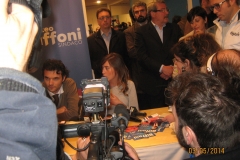 03/05/2014 Maria Elena Boschi e Matteo Biffoni